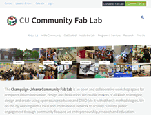 Tablet Screenshot of cucfablab.org